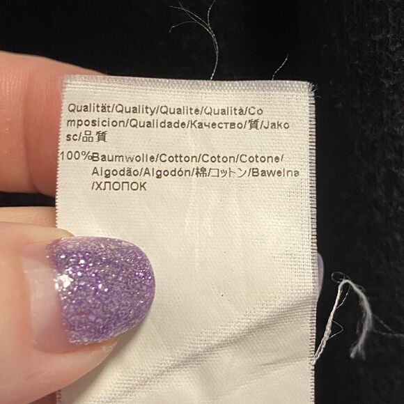 Hugo Boss Sweater Mens XXL 2Xl Regular Fit V Neck Pull Over 100% Cotton Black - Picture 5 of 10